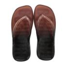 Chinelo Melissa Beachwear Marrom/Preto/Acessor