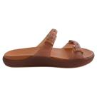 Chinelo Melissa Comfy Slim Marrom Feminino
