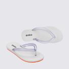 Chinelo melissa flip flop air flow branco / laranja 37942 -