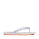 Chinelo Melissa Flip Flop Airflow Ad Branco Laranja