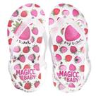 Chinelo Menina Bebê Sandália Moranguinhos Magicc Baby