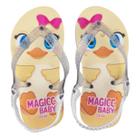 Chinelo Menina Bebê Sandália Patinho Magicc Baby