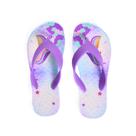 Chinelo Menina Infantil Personagens da Moda Minnie Unicornio e Sereia + Fini