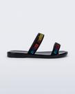 Chinelo Mini Melissa Duo M-Lover Slide Infantil Preto