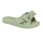 Chinelo Modare Flat com Laço Cor:VerdeTamanho:34