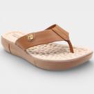 Chinelo Modare Floater Confort Flex Feminino - Caramelo - 37