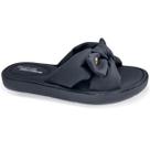 Chinelo Modare Ultraconforto Ortopédico Laço Feminino - Preto