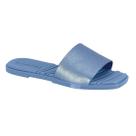 Chinelo Moleca Conforto Bico Quadrado Feminino Azul