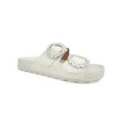 Chinelo Moleca Flatform 5436.423 Branco Off