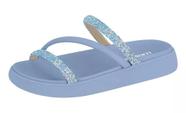 Chinelo Moleca Flatform Slide Glamour Stras Ref 5469.121 Chinelo Moleca Flatform Slide Glamour Stras Ref 5469.121