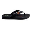 Chinelo Mormaii Infantil Menino Preto Tropical