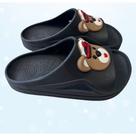 Chinelo Nuvem Masculino com Enfeite de Urso. Conforto e Estilo Kids