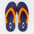Chinelo Oakley Raptor Preto e Laranja