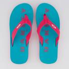 Chinelo Oakley Zeal Azul e Rosa