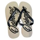 Chinelo Onbongo Original Preto Off C/ Tiras E Estampa Preta Chinelo Onbongo Original Preto Off C/ Tiras E Estampa Preta