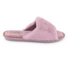 Chinelo Pantufa Fem Leffa 859 Rose inverno aberto
