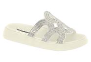 Chinelo Papete Feminina Moleca Brilho Original Conforto Chinelo Papete Feminina Moleca Brilho Original Conforto