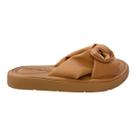 Chinelo Papete Feminino Modare Ultraconforto Superleve Laço 7208.101 Nude