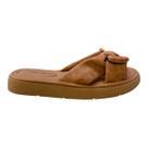 Chinelo Papete Feminino Modare Ultraconforto Superleve Laço Slide Antiderrapante 7208.101 Nude