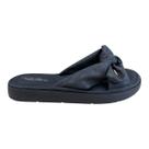 Chinelo Papete Feminino Modare Ultraconforto Superleve Laço Slide Antiderrapante 7208.101 Preto