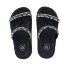 Chinelo Papete Infantil Feminino Molekinha Preto - 235810