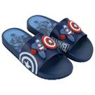 Chinelo Para Menino Slide Infantil Marvel Dash Grendene Kids Cor:Preto Homem Aranhatamanho:32.33