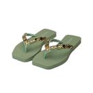 Chinelo Pedraria Feminino Rafitthy 022407 Cor:VerdeTamanho:34