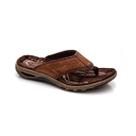Chinelo Pegada Amortech Confortável Couro Masculino Original
