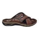 Chinelo Pegada Couro 131677 Solado Anti-Impacto Amortech Leve Conforto Anatômico Masculino
