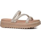 Chinelo Pegada Feminino Preto com Tira Strass Tamanco Chinelo Pegada Feminino Preto com Tira Strass Tamanco