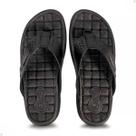 Chinelo Pegada Masculino Amortecedor Couro Legítimo 131221
