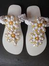 chinelo perolado