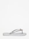 Chinelo Petite Jolie Fresh Full Glitter Prata PJ7704 Chinelo Petite Jolie Fresh Full Glitter Prata PJ7704