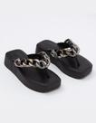 Chinelo Petite Jolie Hit - com corrente - PJ6515 Tamanho:39-0cor:Preto