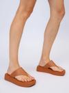 Chinelo Petite Jolie Key Doce De Leite