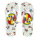 Chinelo Pica Pau bolinhas