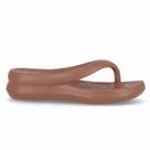 Chinelo Piccadilly De Dedo Marrom Plataforma Ortopédica