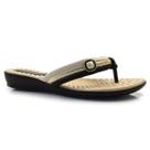 Chinelo Piccadilly Off White/Preto 50037415