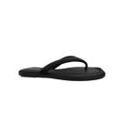 Chinelo Piccadilly Rasteira Conforto 508039 Preto/Prata