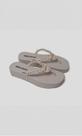 Chinelo plataforma corrente maria gueixa