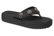 Chinelo Plataforma Feminino Moleca Botões Decorativos 5489112 Chinelo Plataforma Feminino Moleca Botões Decorativos 5489112