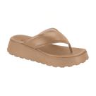 Chinelo Plataforma Feminino Moleca Tamanco Ultraleve Confort