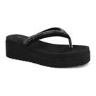 Chinelo Plataforma Feminino Preto Ramarim 2445231-7