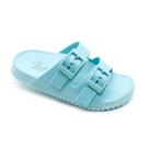 Chinelo Plugt Slide Fibras Naturais Azul Caribe 210.084