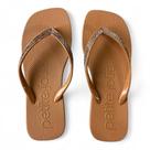 Chinelo Quadrado Feminino Petite Jolie Refresh Shine Strass