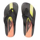 Chinelo Quiksilver Layback Holmes Preto
