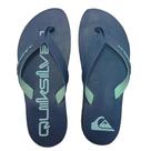 Chinelo Quiksilver Layback Rubber Ocean Marinho