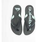 Chinelo Quiksilver Layback Rubber Preto
