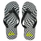 Chinelo Quiksilver Molokai Rave Preto e Branco
