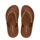 Chinelo Rafitthy - Feminino - Marrom - 3536